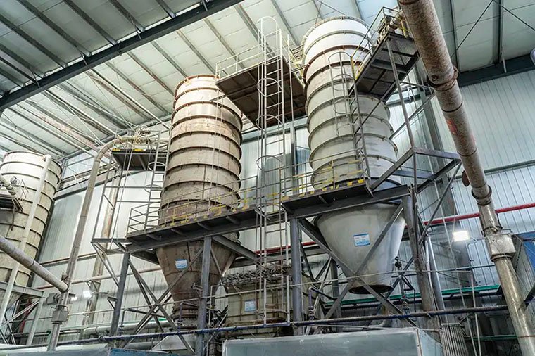 LANDU Cyclone Mixing Production Facilities