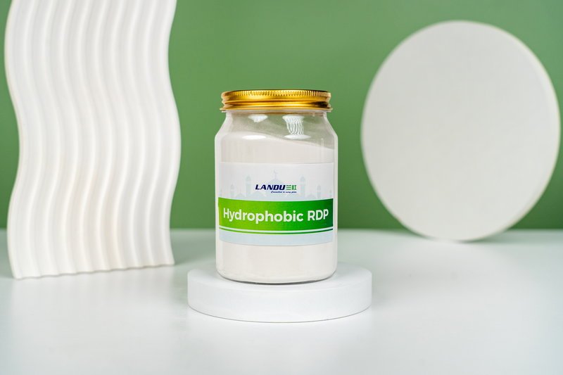 LANDU Hydrophobic Redispersible Polymer Powder samples