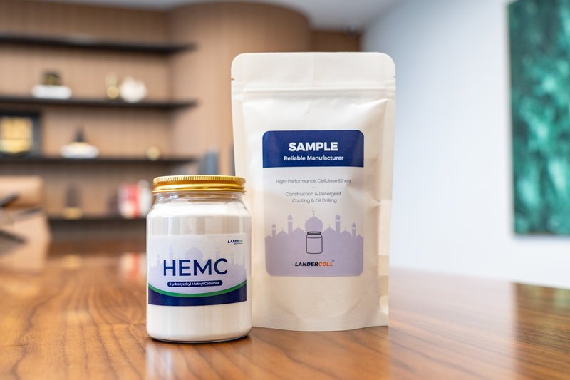 LANDU HEMC Product Sample - High Quality Hydroxyethyl Methyl Cellulose