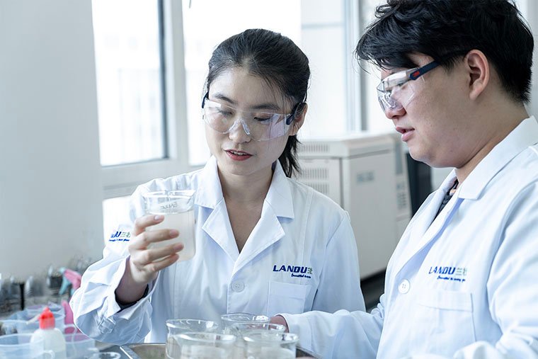 LANDU Hydroxyethyl Methyl Cellulose Product Sample