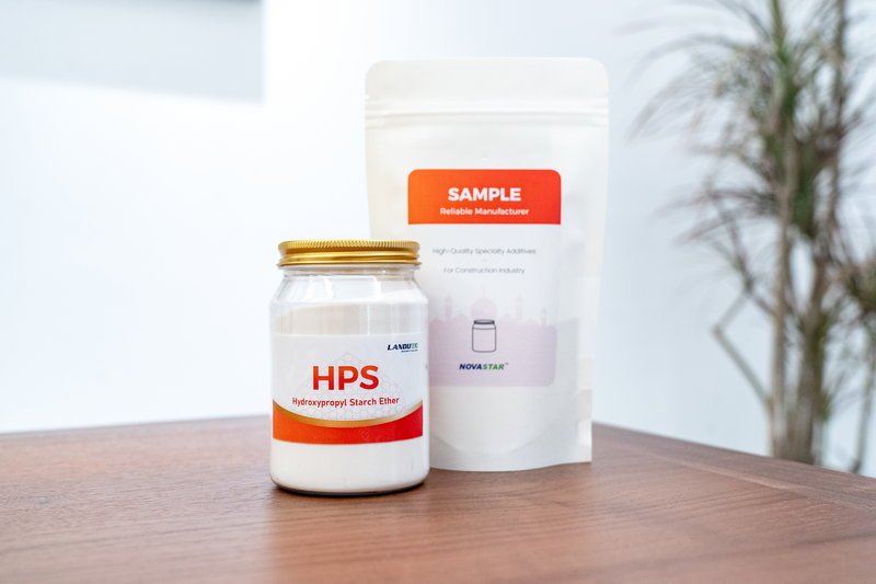 LANDU NOVASTAR Hydroxypropyl Starch Ether Product Samples