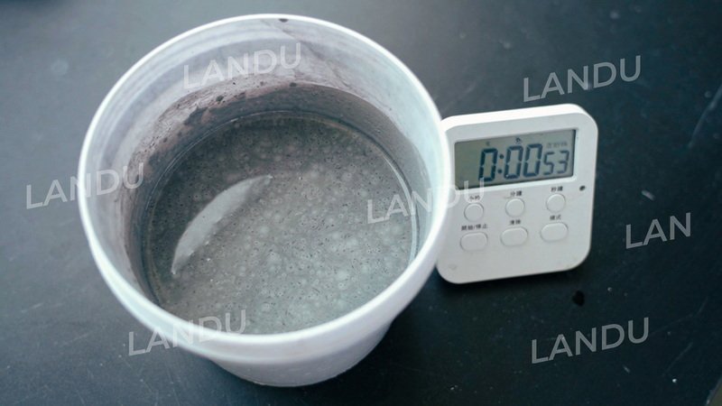 LANDU Powder Defoamer Performance in Mortar