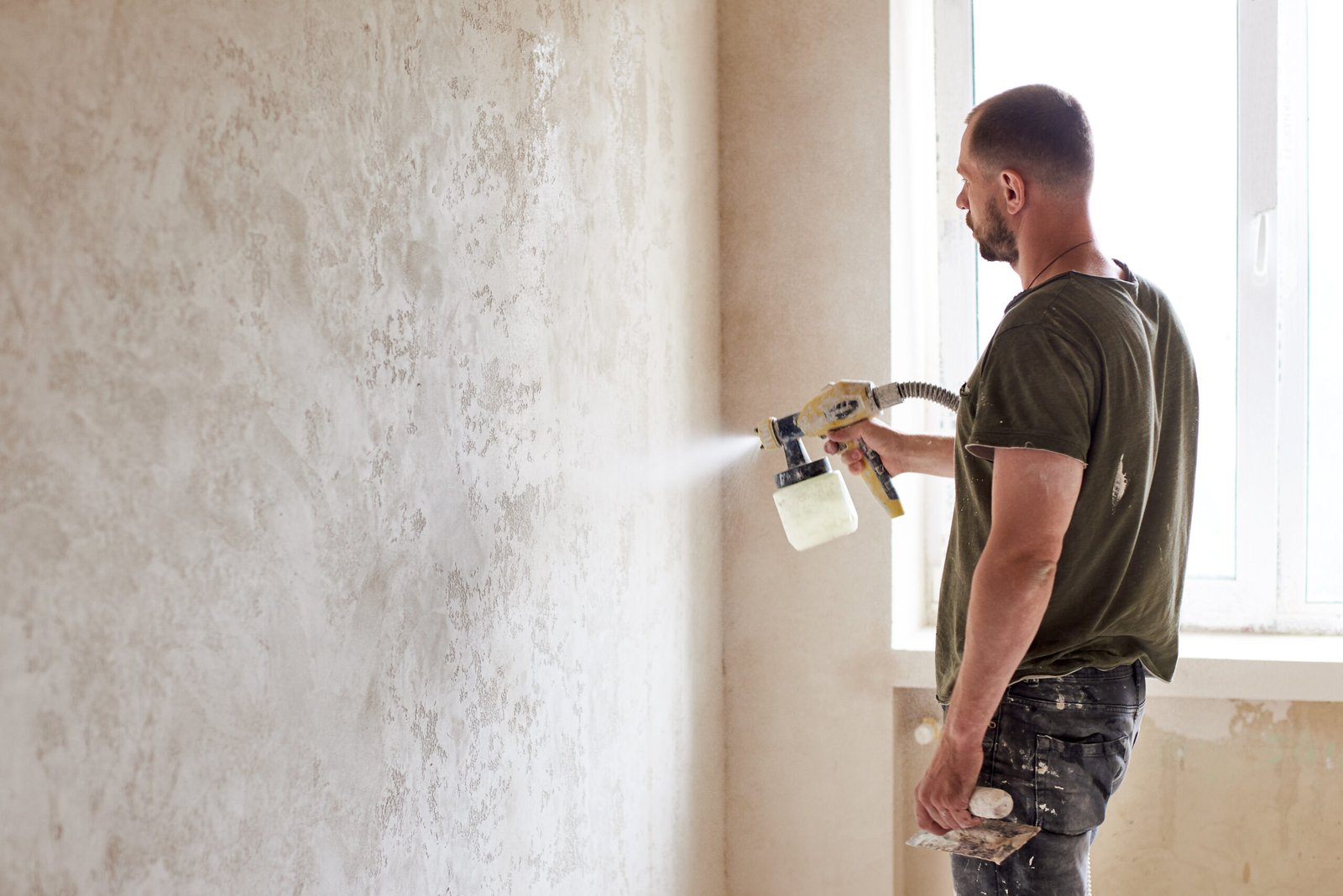 Spray-Applied Gypsum Plaster