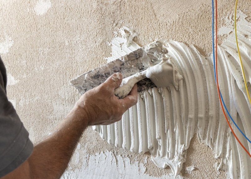 Waterproof Wall Putty Application