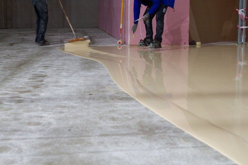 Self-Leveling Compounds Application